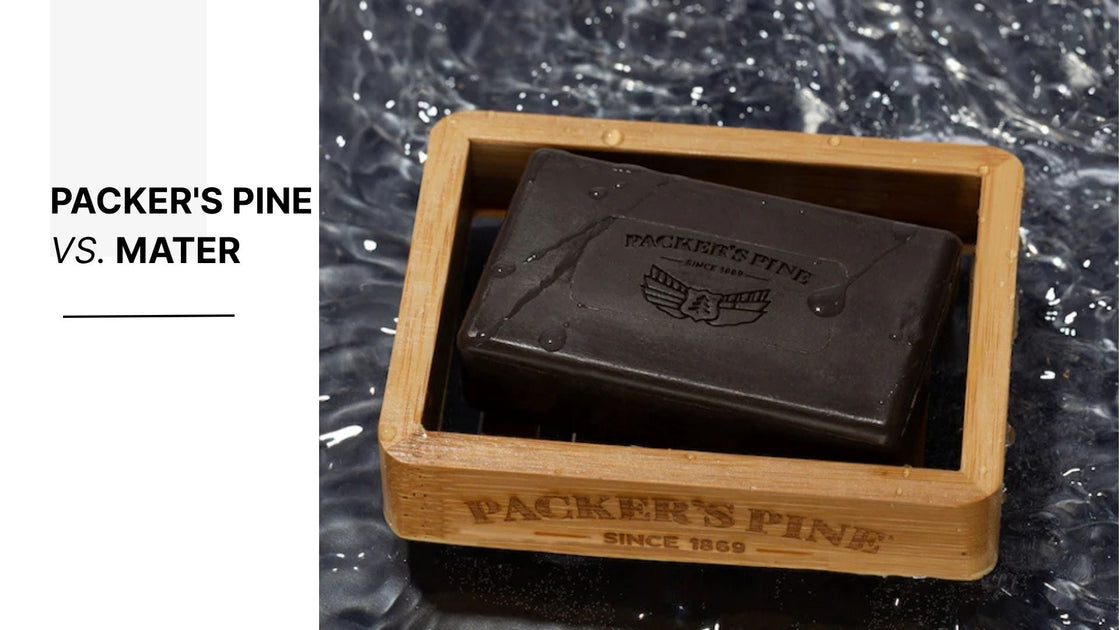 Packer's Pine vs Mater Soap: Pine Tar Soap Comparison