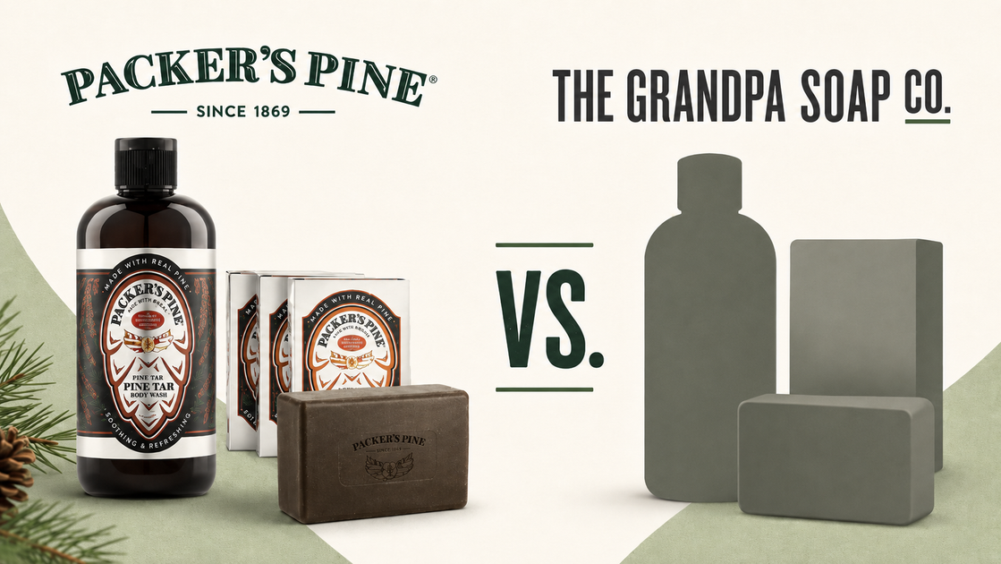 Packer’s Pine vs The Grandpa Soap Co: The Best Pine Tar Soap