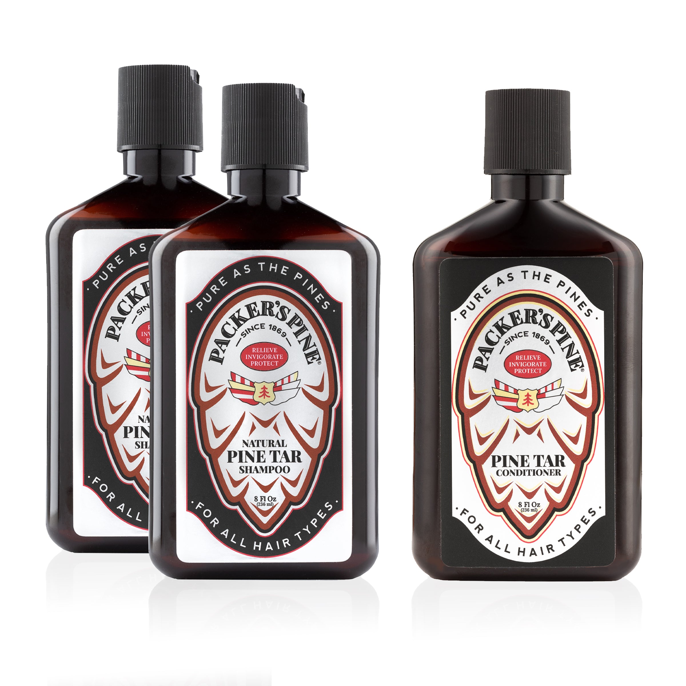 Pine Tar Hair Care Combo